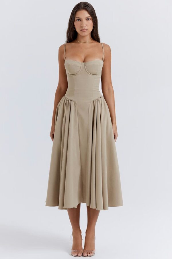 vestido-midi-bege-tomara-que-caia