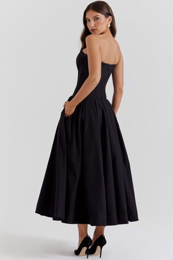 vestido-tomara-preto-midi-corselet