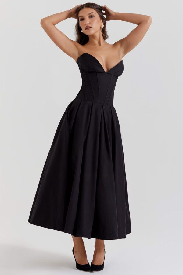 vestido-tomara-que-caia-preto-midi