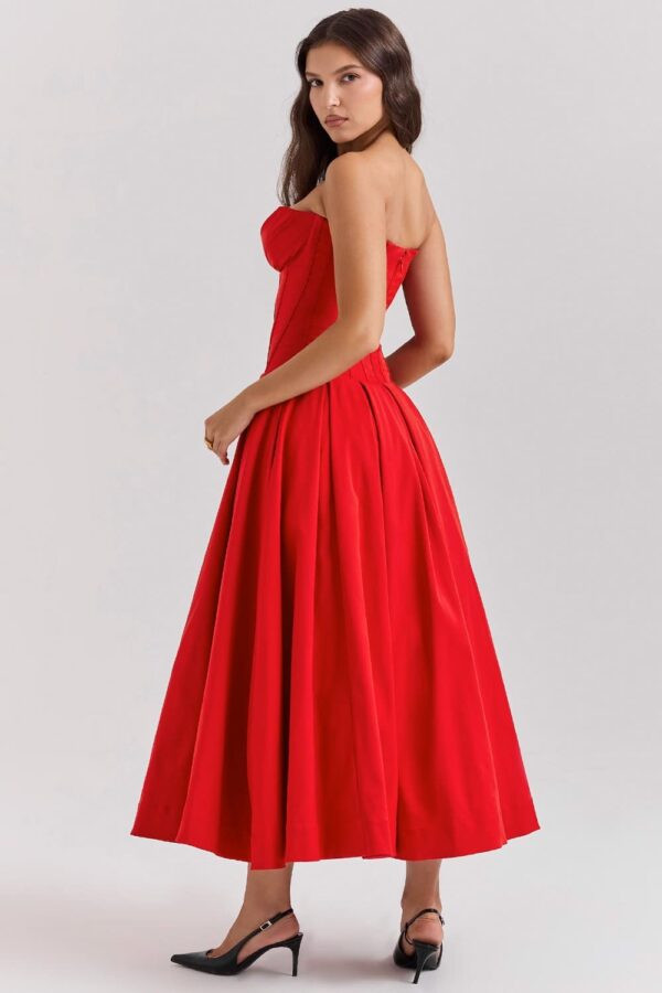 vestido-vermelho-tomara-que-caia-midi