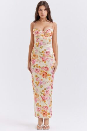 longo-vestido-floral-festa-casamento