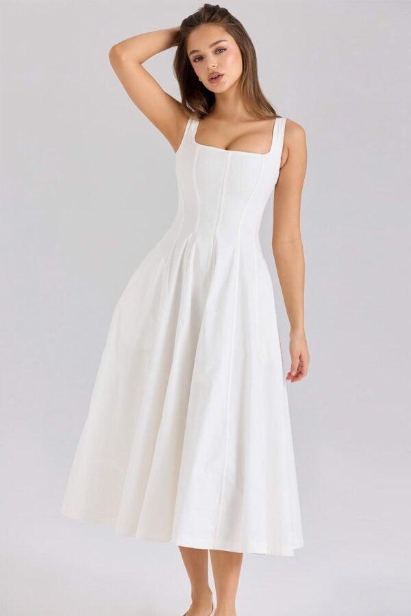 midi-vestido-branco-alcas-largas-decote-quadrado