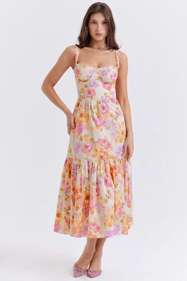 rosa-amarelo-vestido-florido-midi-babado