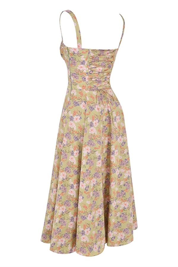 vestido-corpete-midi-mostarda-floral-fenda