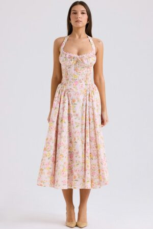 vestido-midi-rosa-floral-alcas-amarrar-costas