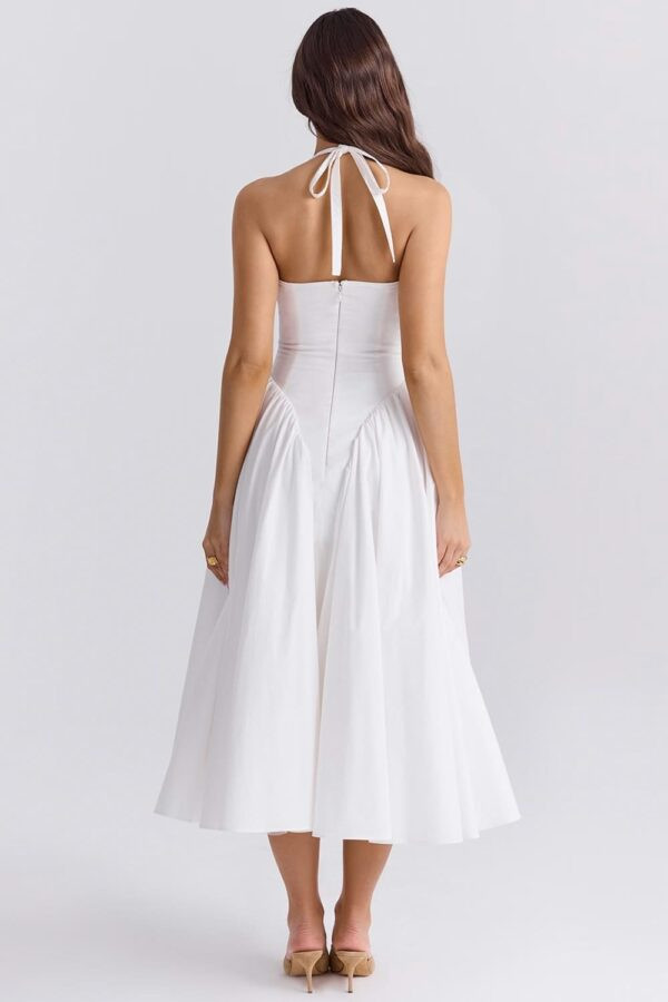branco-vestido-evase-midi-elegante-festa