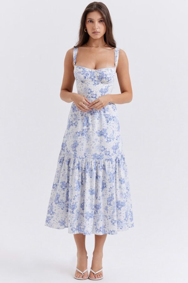 evase-vestido-midi-floral-azul-claro-babado-barra