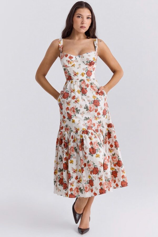 evase-vestido-midi-floral-rosas-babado-barra