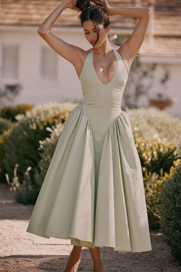 evase-vestido-midi-verde-menta-elegante-festa