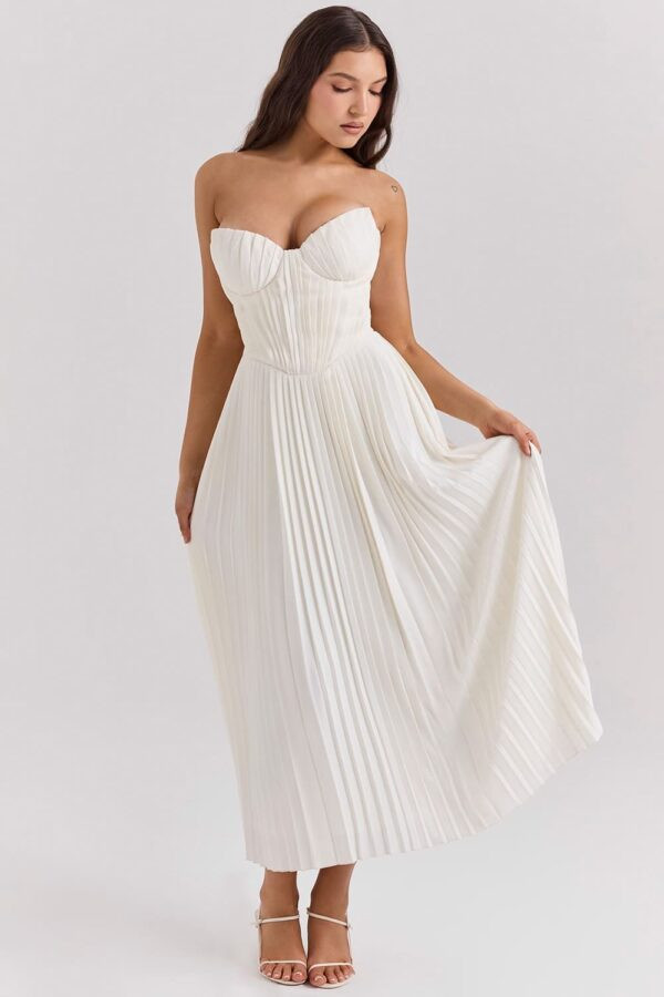 longo-vestido-branco-tomara-que-caia-plissado