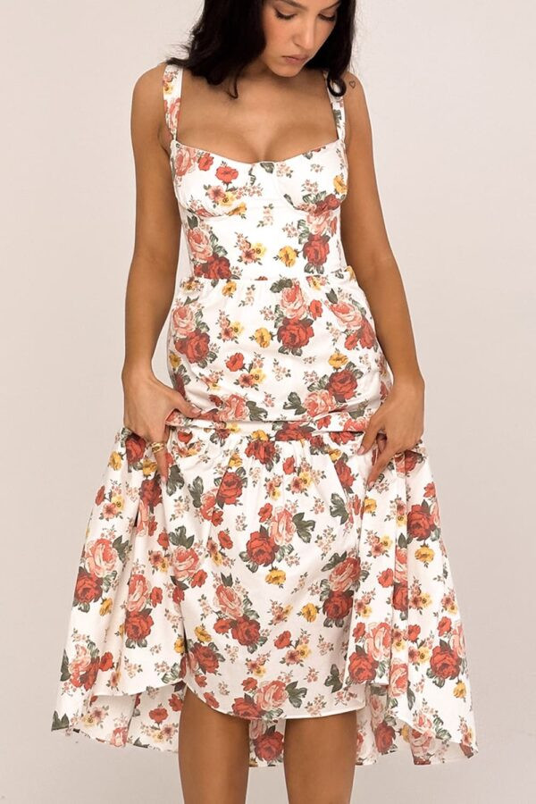 rosas-vestido-evase-midi-floral-babado-barra