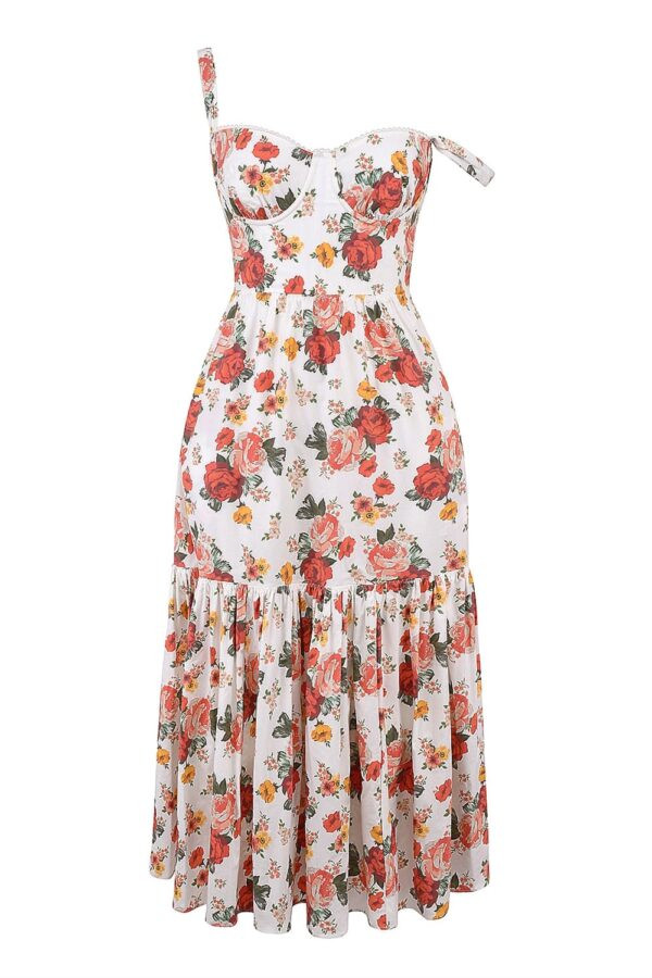 vestido-evase-floral-rosas-midi-babado-barra