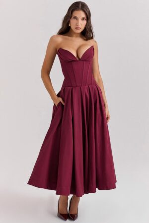 vestido-marsala-midi-tomara-que-caia-convidada-casamento